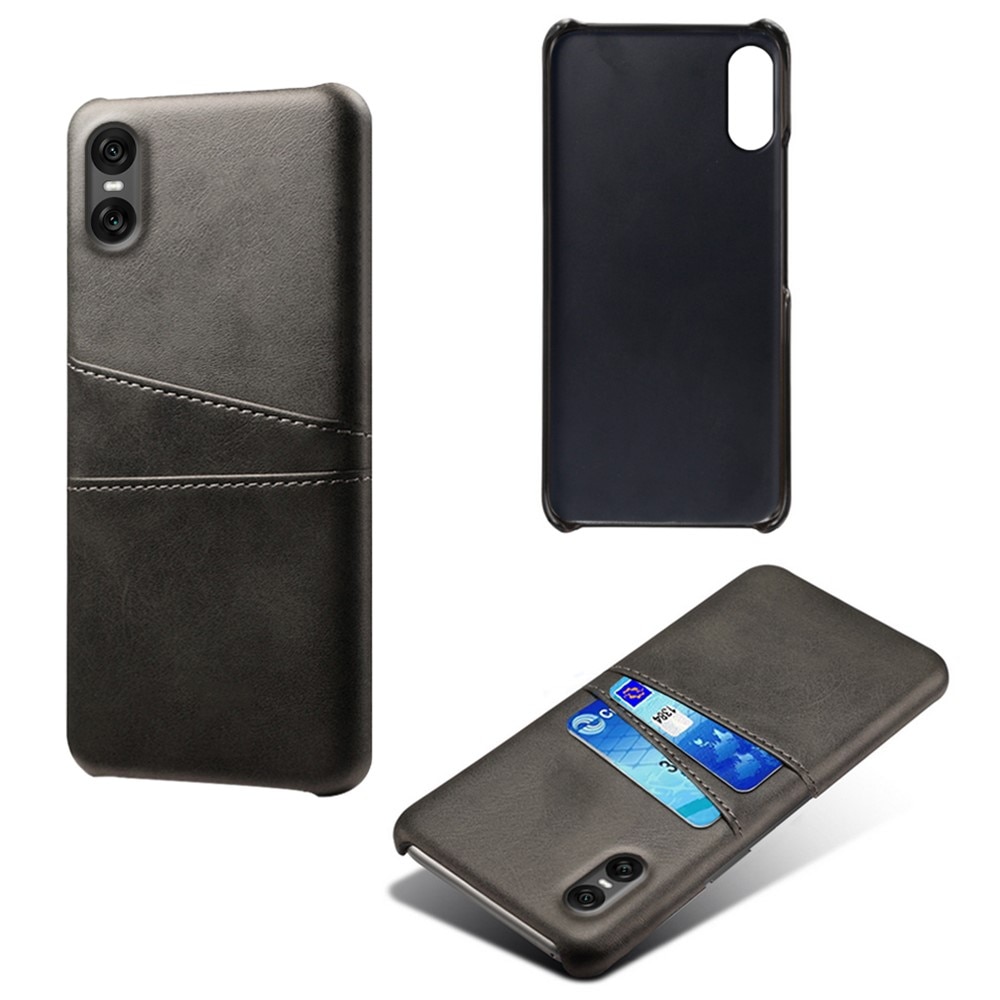 Card Slots Case Sony Xperia 10 VII Schwarz