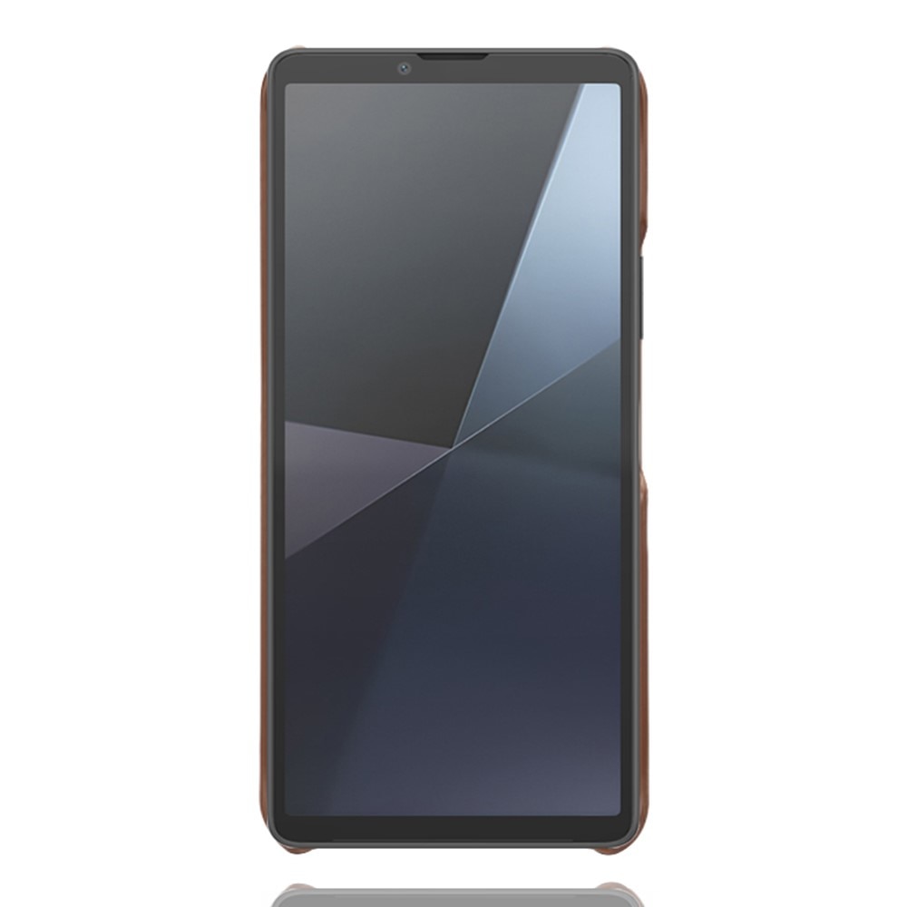 Card Slots Case Sony Xperia 10 VII Braun