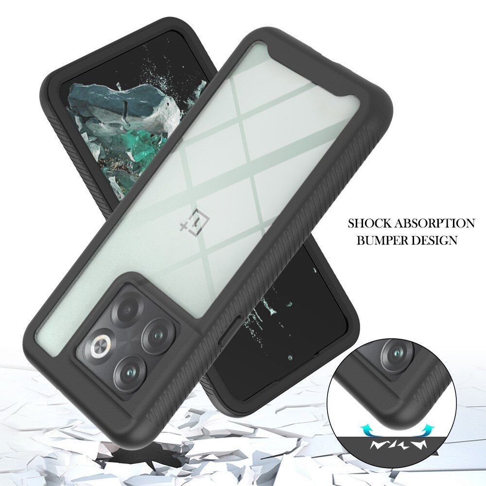  OnePlus 10T Full Cover Hülle Schwarz