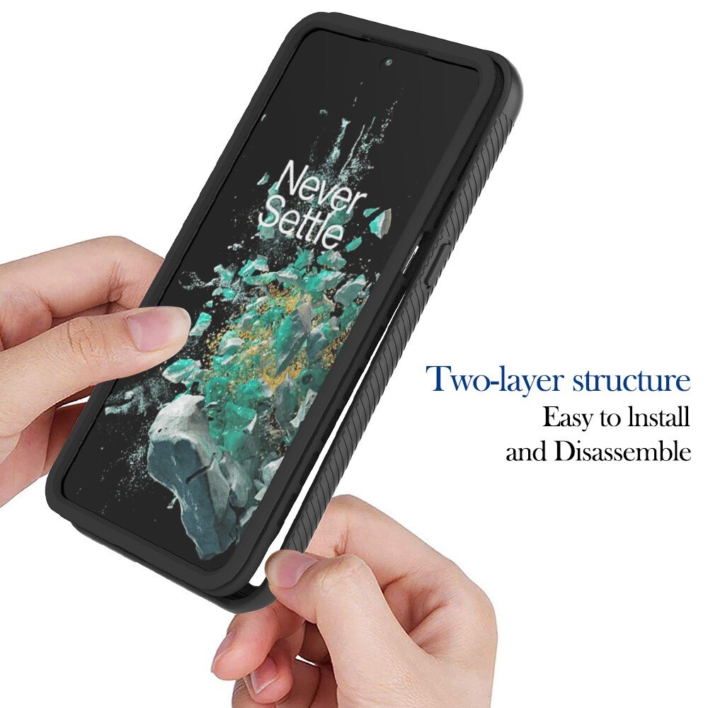  OnePlus 10T Full Cover Hülle Schwarz