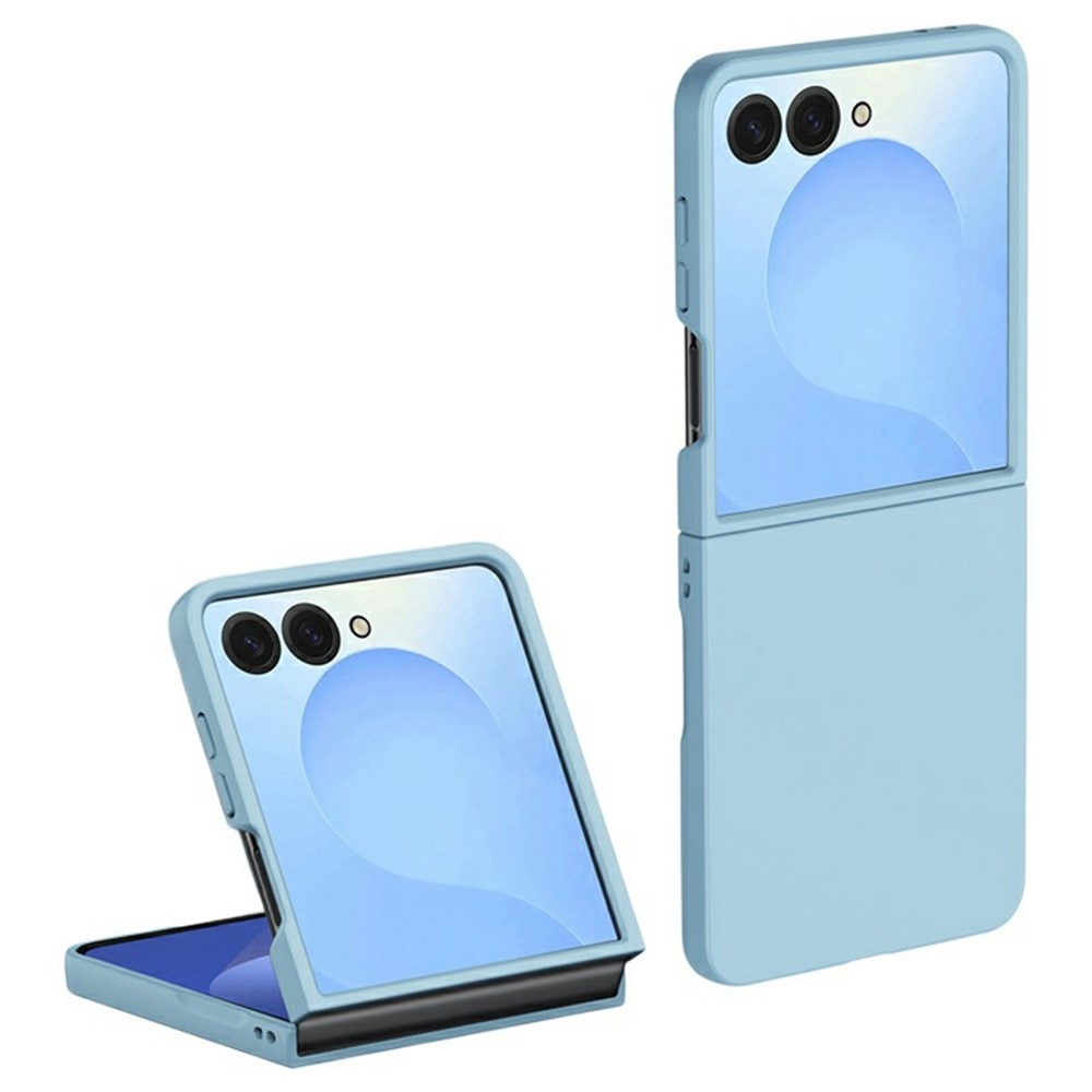Samsung Galaxy Z Flip 7 Gummierte Hardcover Blau