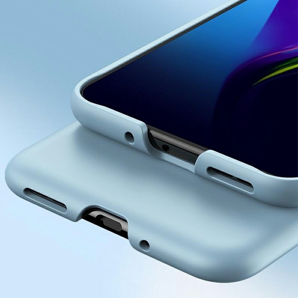 Samsung Galaxy Z Flip 7 Gummierte Hardcover Blau