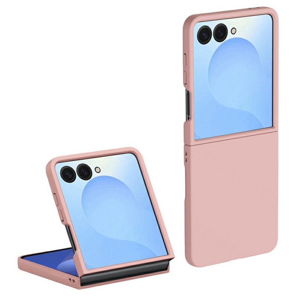 Samsung Galaxy Z Flip 7 Gummierte Hardcover Rosa