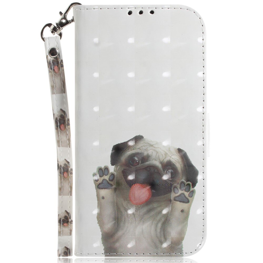 Samsung Galaxy A14 Handytasche 3D Hund