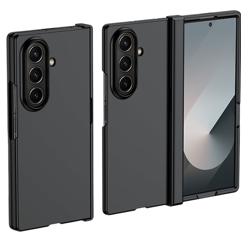 Samsung Galaxy Z Fold 7 Gummierte Hardcover Hinge Protection Schwarz