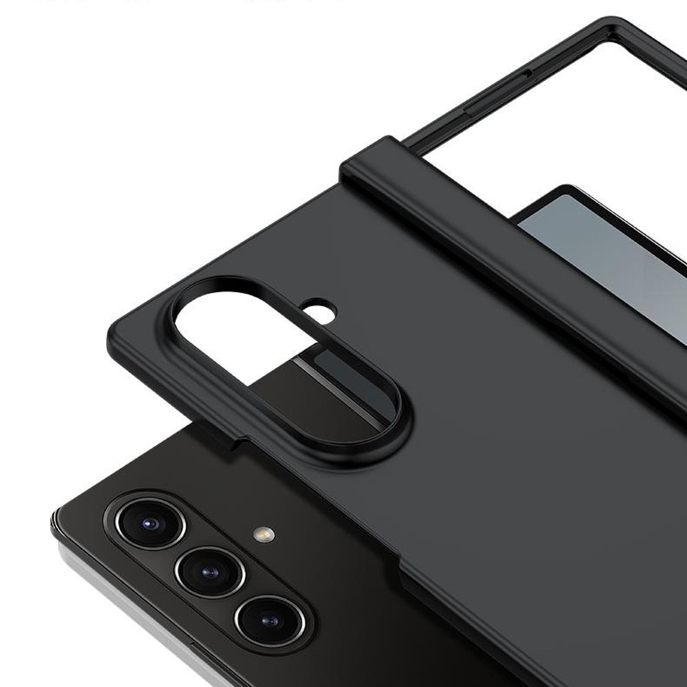 Samsung Galaxy Z Fold 7 Gummierte Hardcover Hinge Protection Schwarz