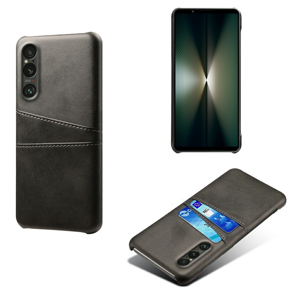 Card Slots Case Sony Xperia 1 VII Schwarz