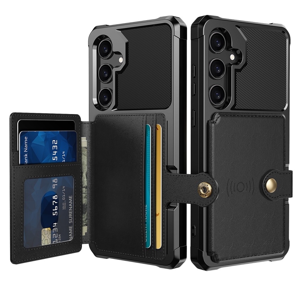 Samsung Galaxy S24 FE Tough Multi-slot Hülle Schwarz