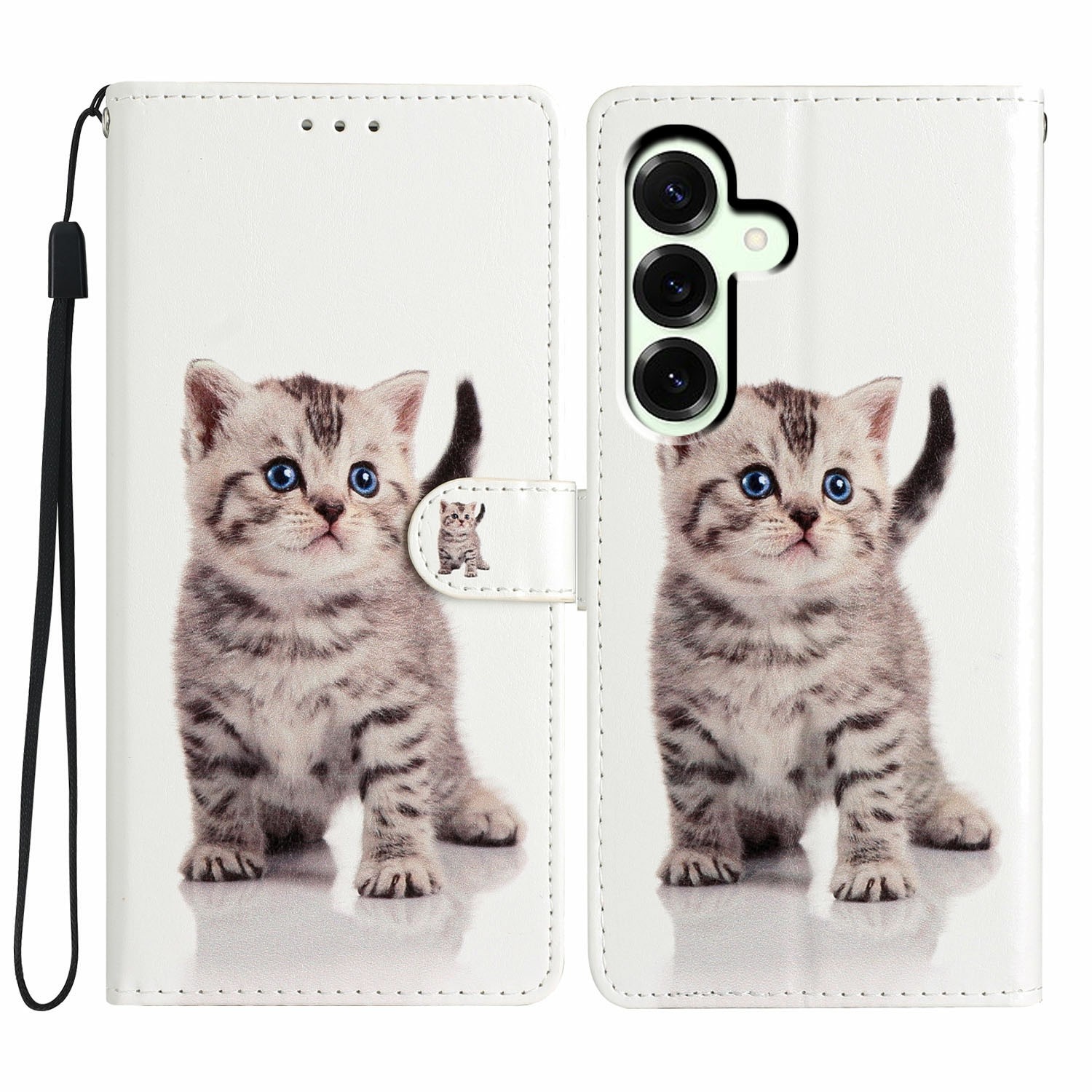 Samsung Galaxy A17 Handytasche Kätzchen