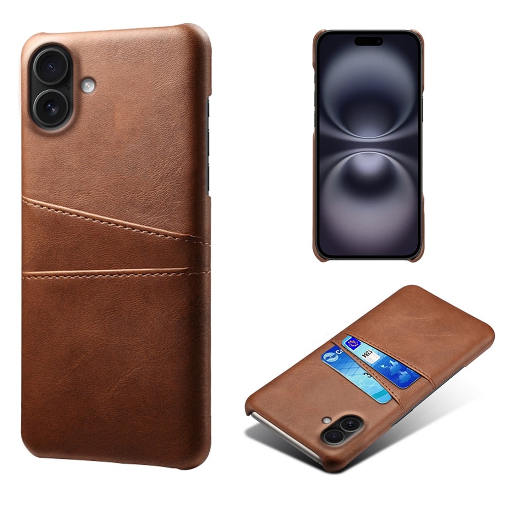 Card Slots Case iPhone 17 Braun