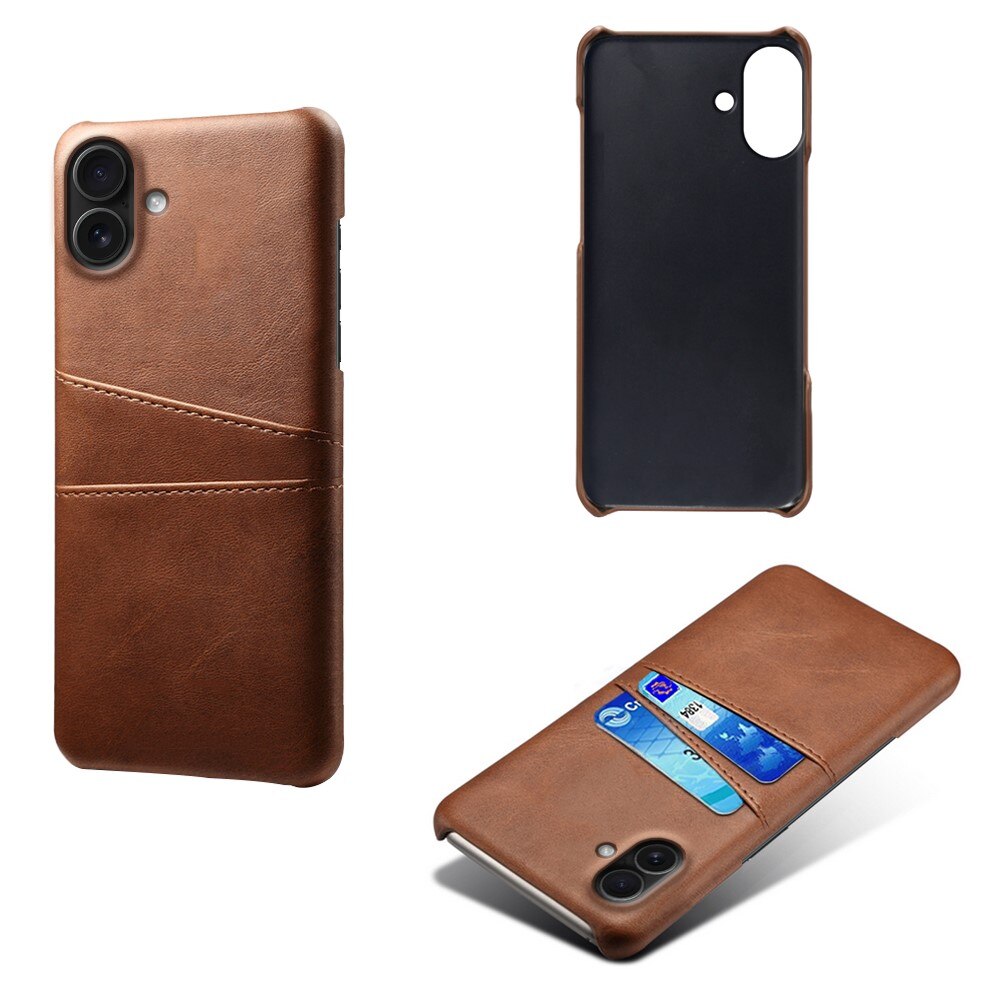 Card Slots Case iPhone 17 Braun