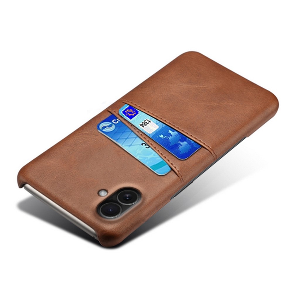 Card Slots Case iPhone 17 Braun