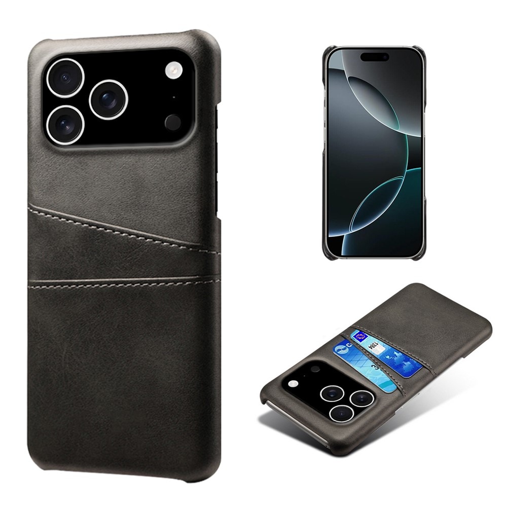 Card Slots Case iPhone 17 Pro Schwarz