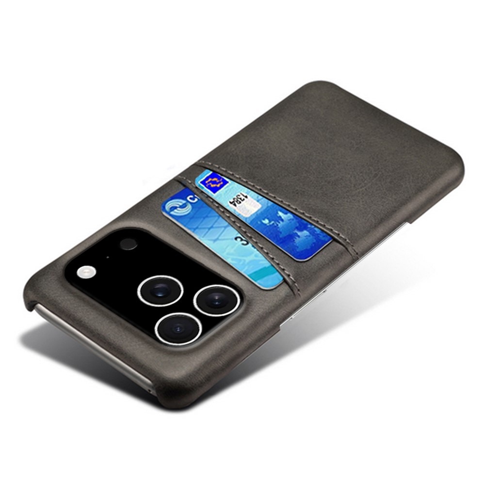 Card Slots Case iPhone 17 Pro Schwarz
