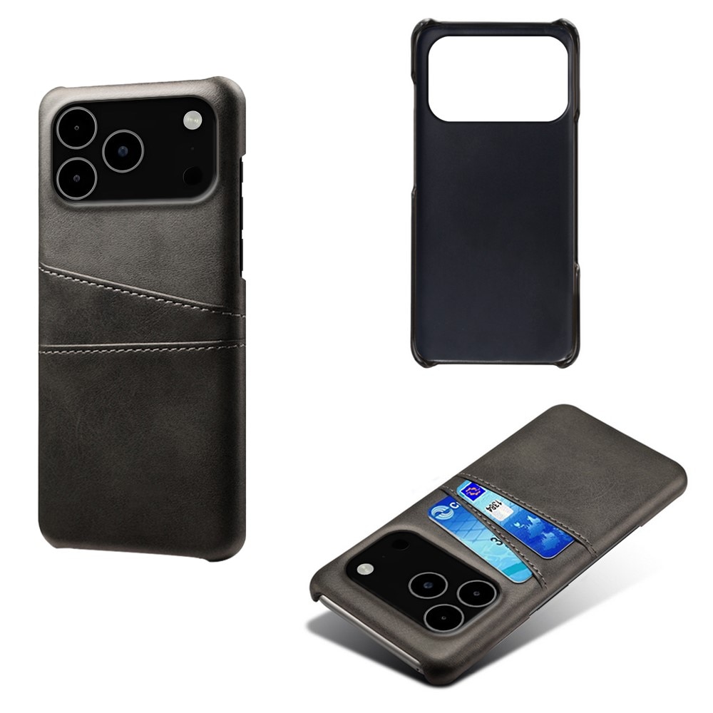 Card Slots Case iPhone 17 Pro Max Schwarz