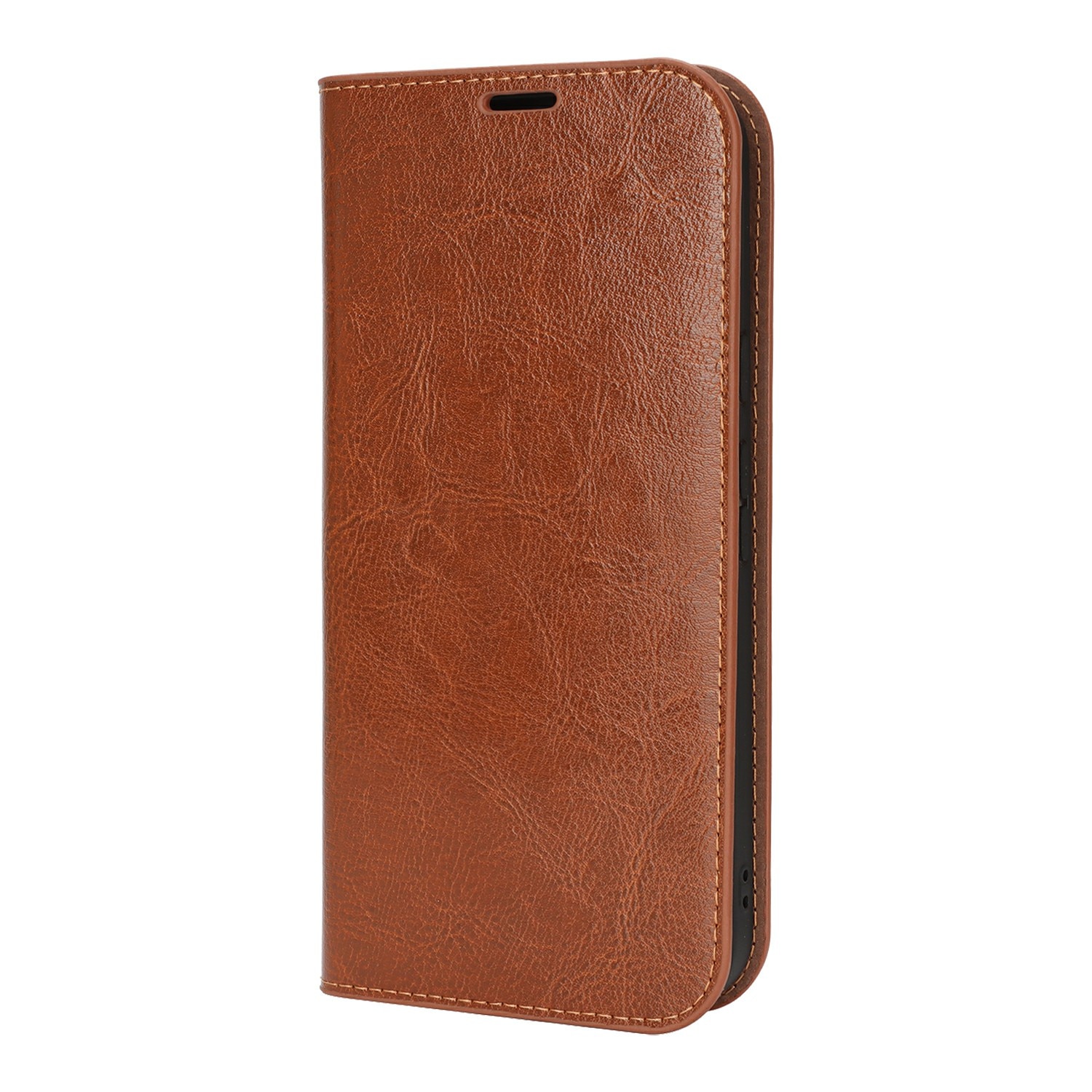 Google Pixel 10 Pro XL Handytasche aus Echtem Leder Braun