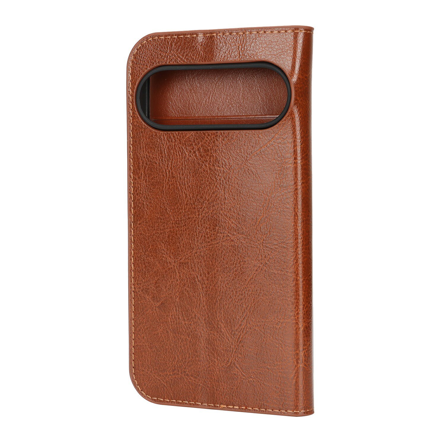 Google Pixel 10 Pro XL Handytasche aus Echtem Leder Braun