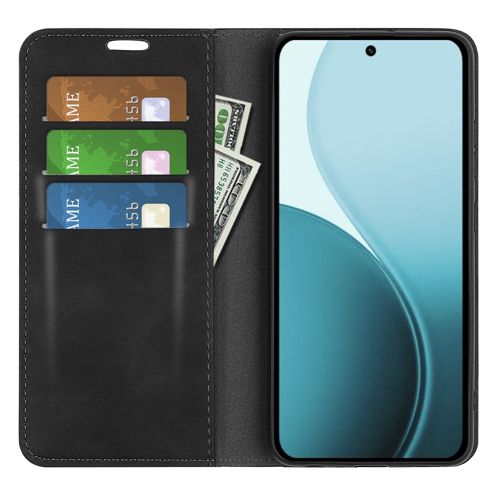 Oppo Reno 14 Slim Handytasche Schwarz