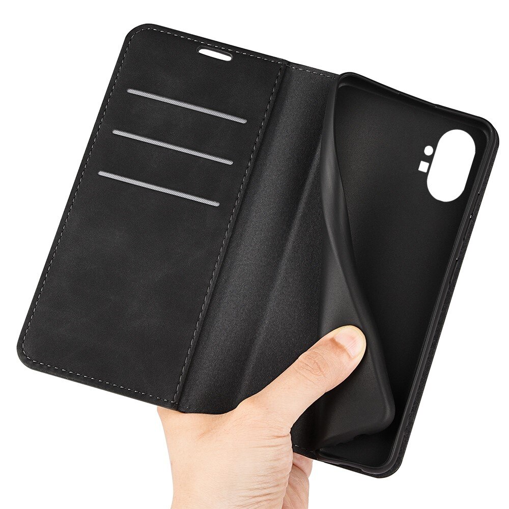 Nothing Phone 1 Slim Handytasche schwarz