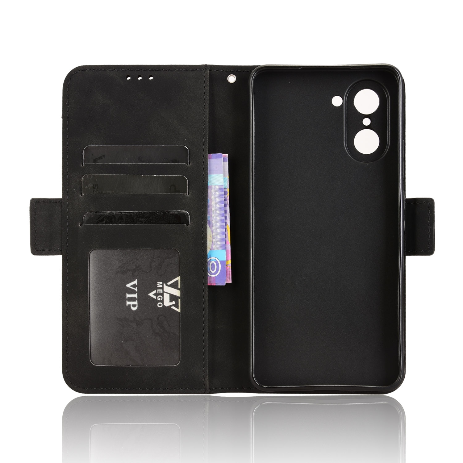  OnePlus Nord CE5 Multi Portemonnaie-Hülle schwarz