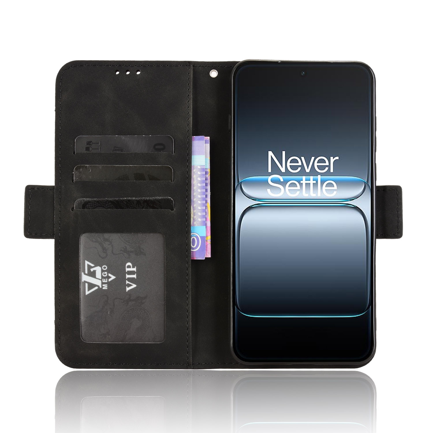  OnePlus Nord 5 Multi Portemonnaie-Hülle schwarz