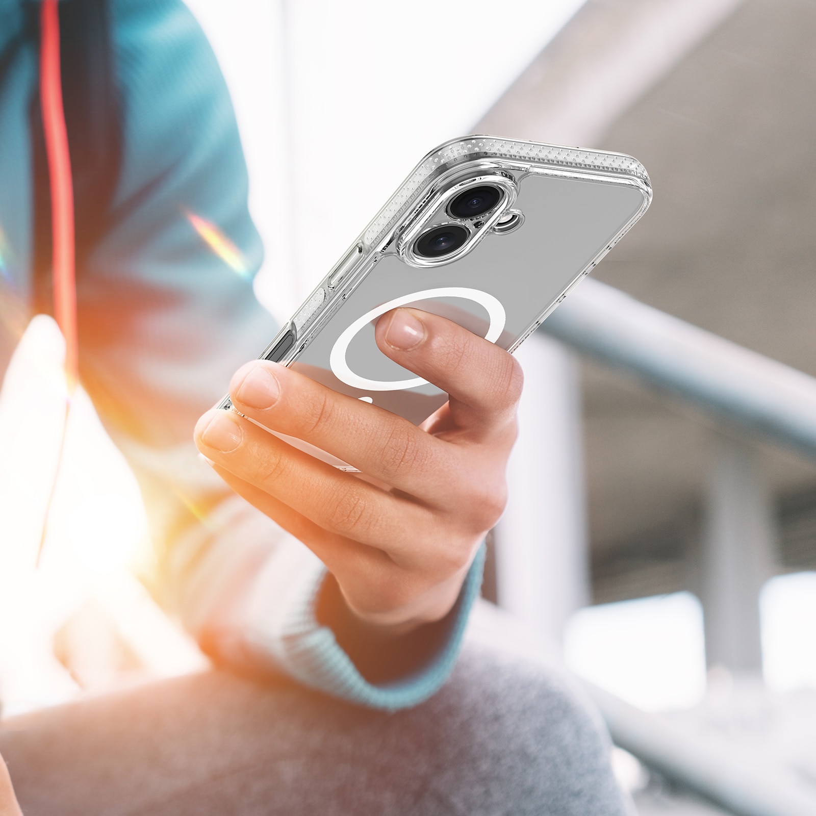 Clin Series MagSafe iPhone 17 durchsichtig