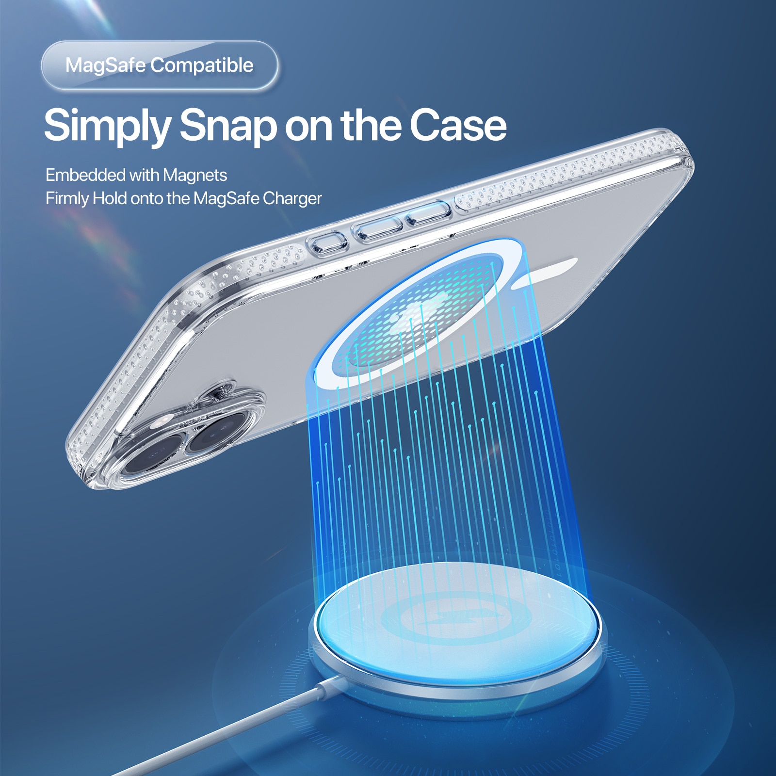 Clin Series MagSafe iPhone 17 durchsichtig