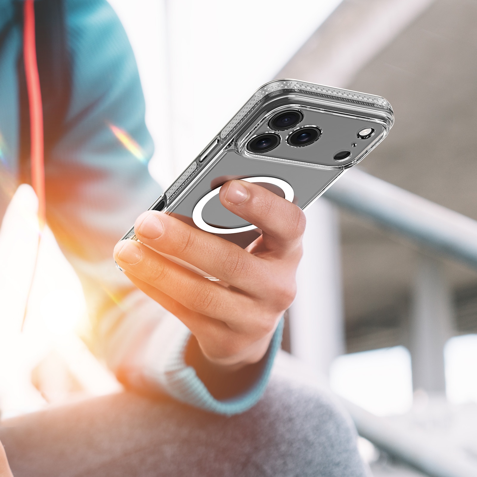 Clin Series MagSafe iPhone 17 Pro durchsichtig