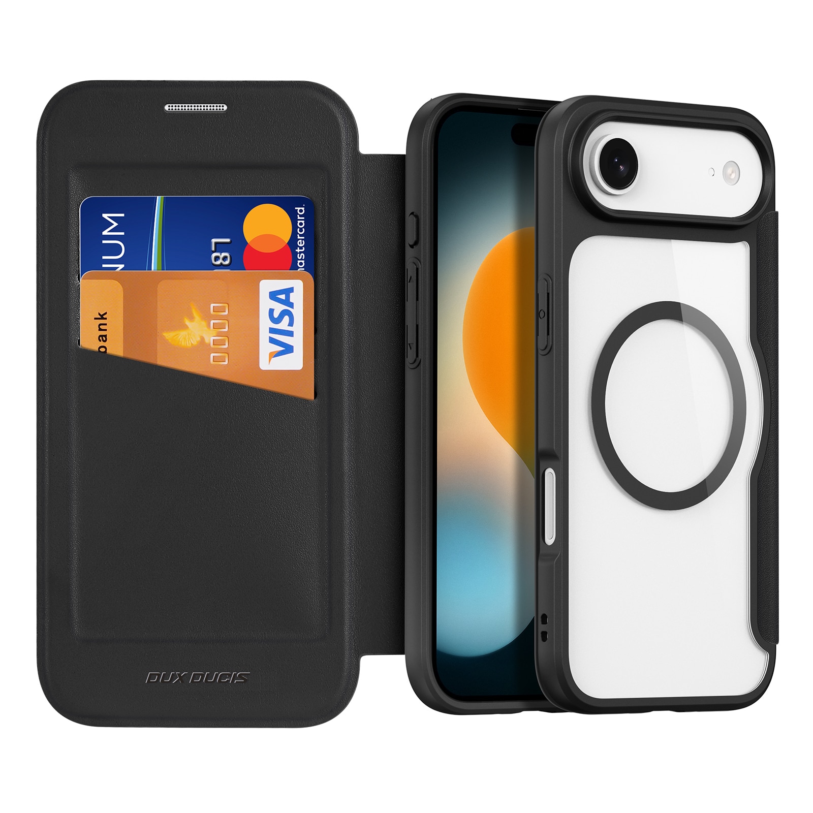 Skin X Pro MagSafe iPhone 17 Air Schwarz