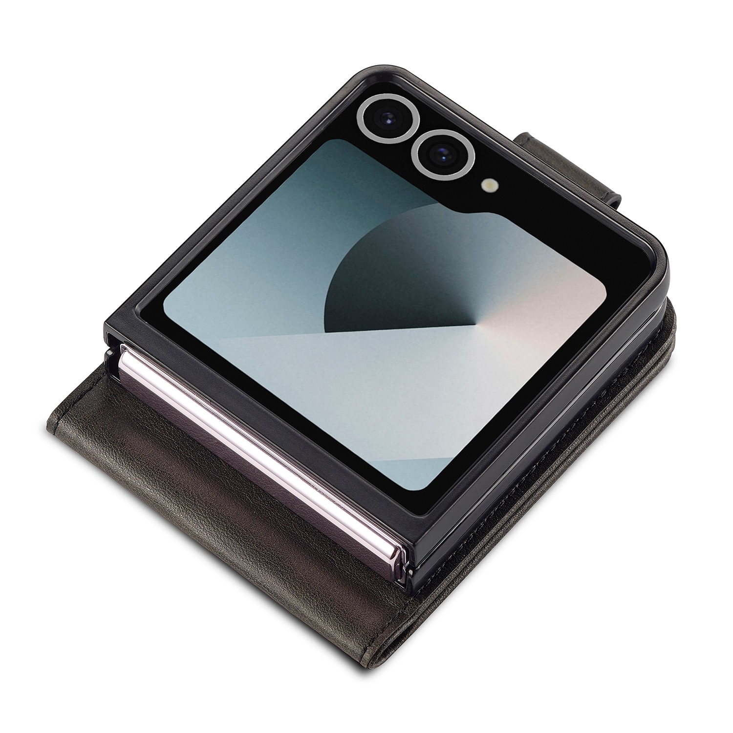 Portemonnaie-Hülle Samsung Galaxy Z Flip 7 Schwarz