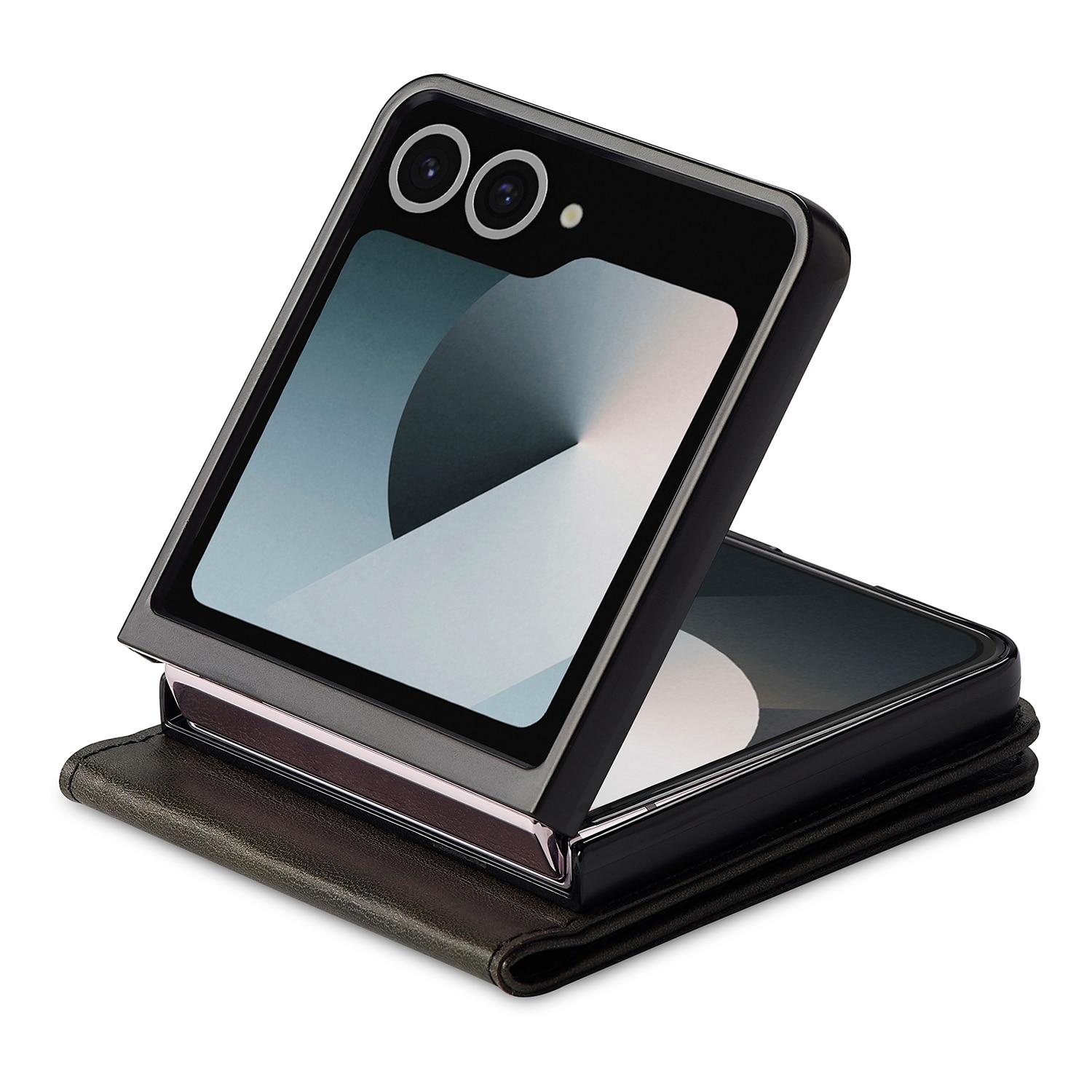 Portemonnaie-Hülle Samsung Galaxy Z Flip 7 Schwarz