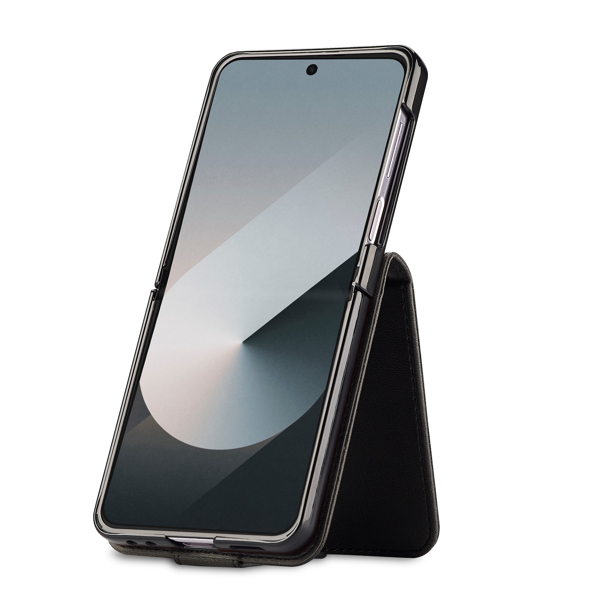 Portemonnaie-Hülle Samsung Galaxy Z Flip 7 Schwarz
