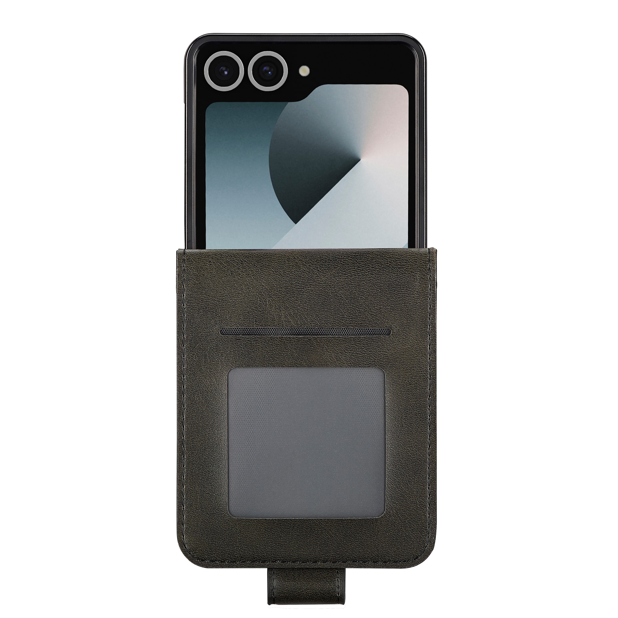 Portemonnaie-Hülle Samsung Galaxy Z Flip 7 Schwarz