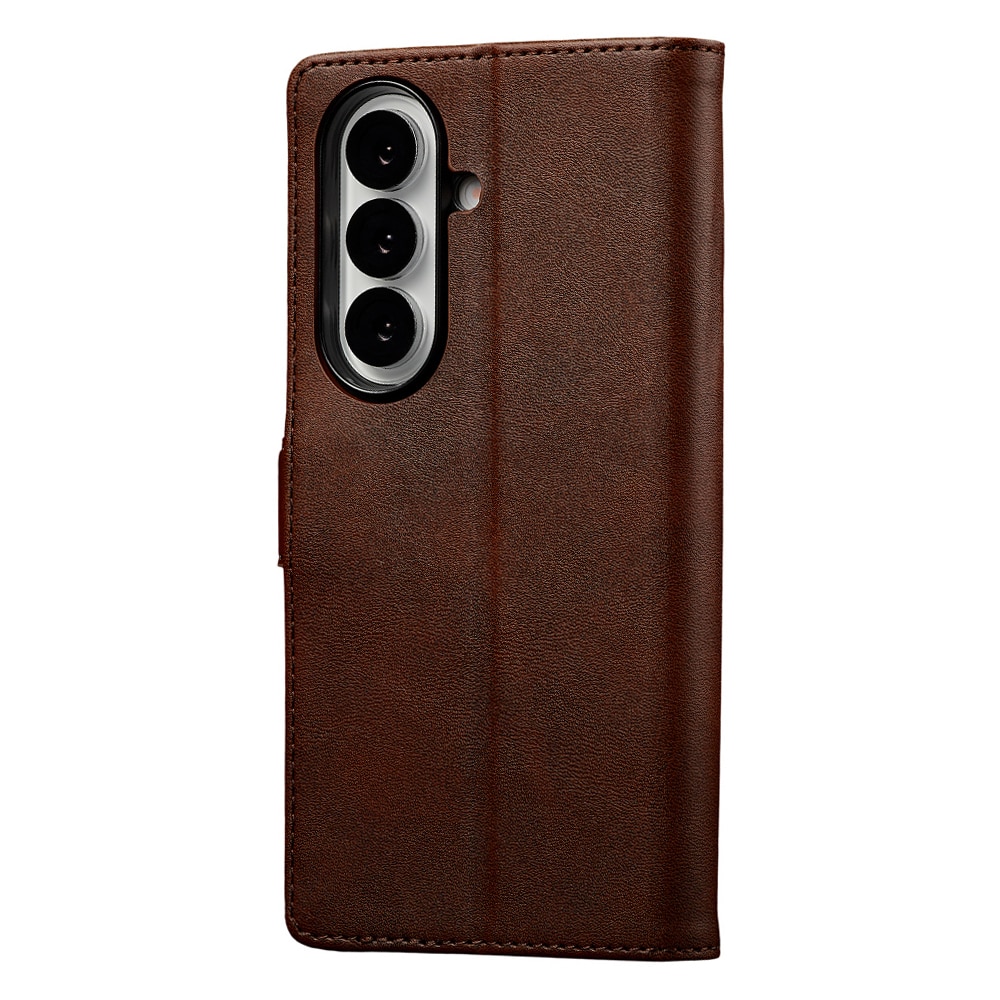 Portemonnaie-Hülle Samsung Galaxy Z Fold 7 Braun