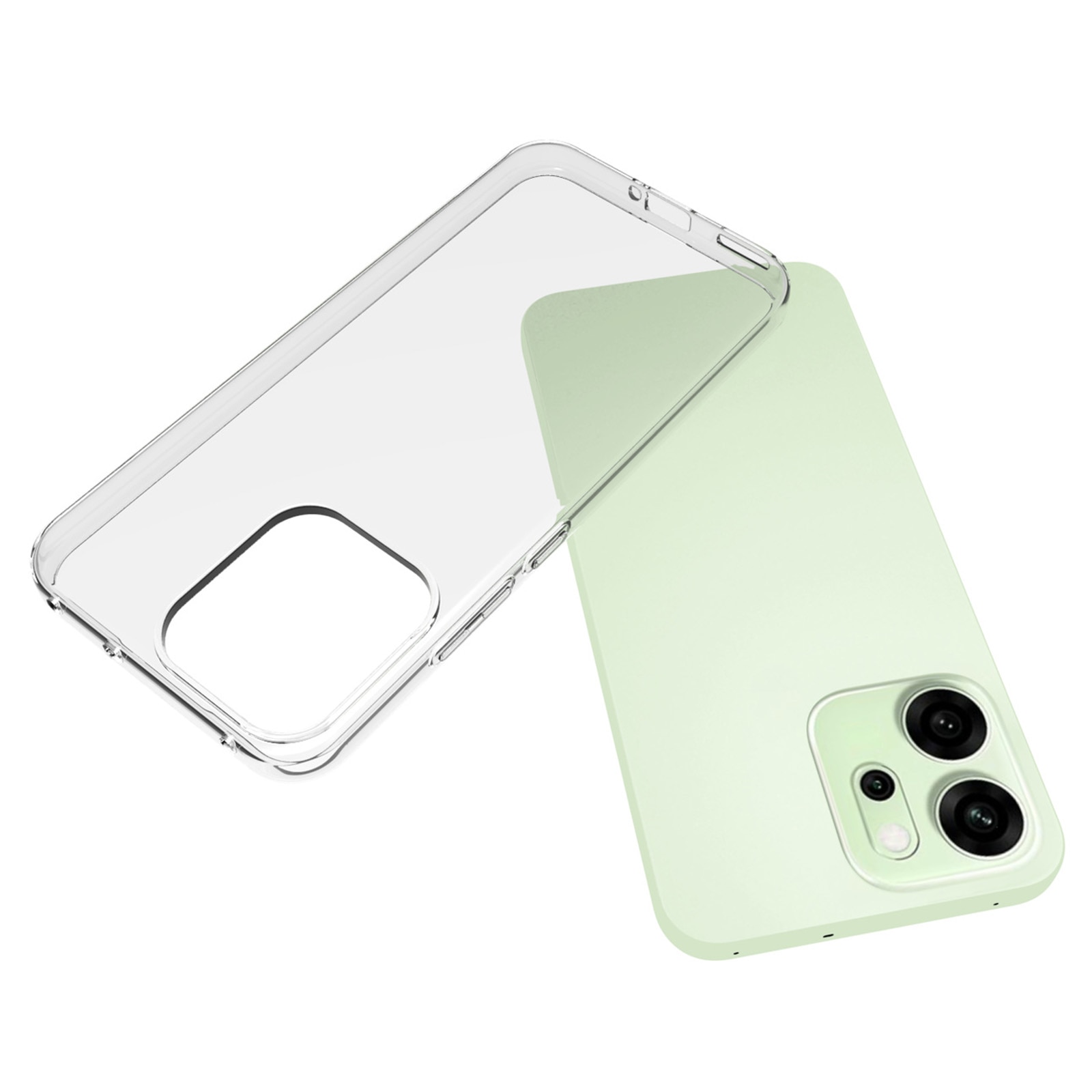 TPU Hülle Oppo Reno 14 F Transparent