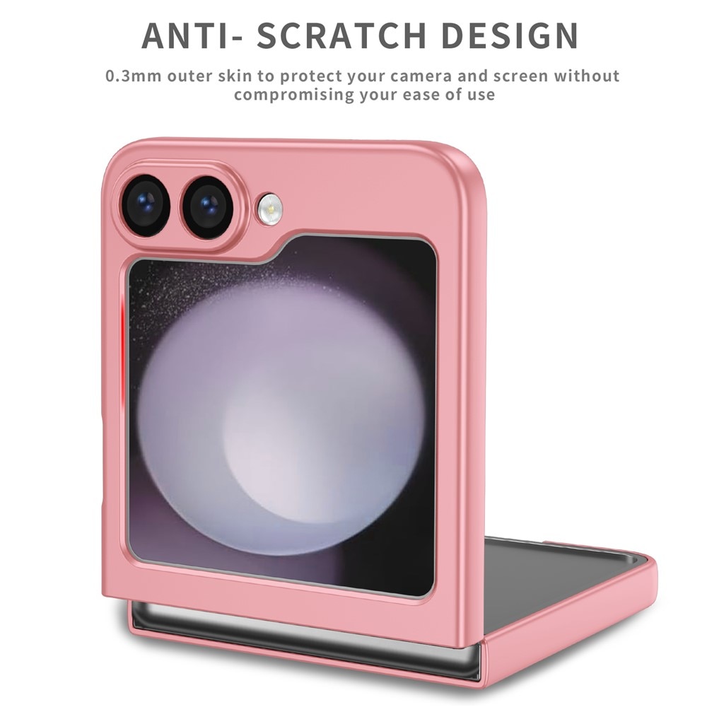 Samsung Galaxy Z Flip 7 Hülle Magnetische Ringhalter Rosa