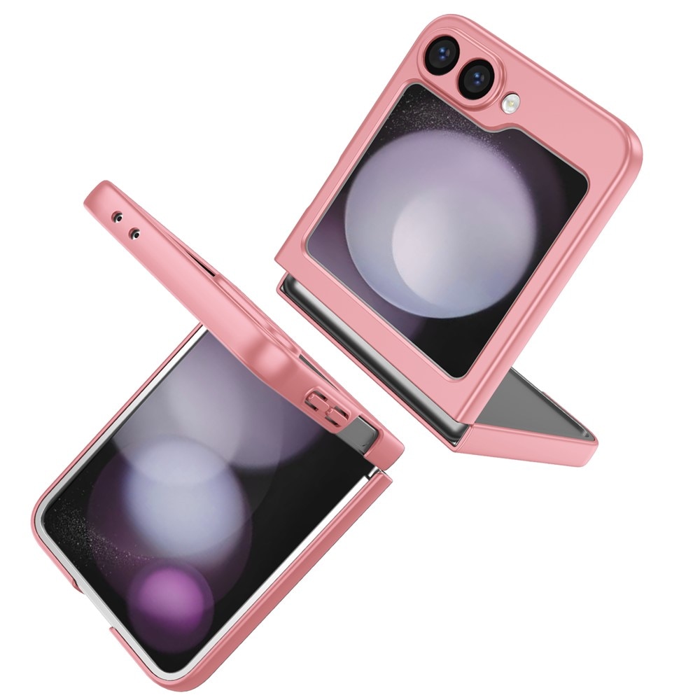 Samsung Galaxy Z Flip 7 Hülle Magnetische Ringhalter Rosa
