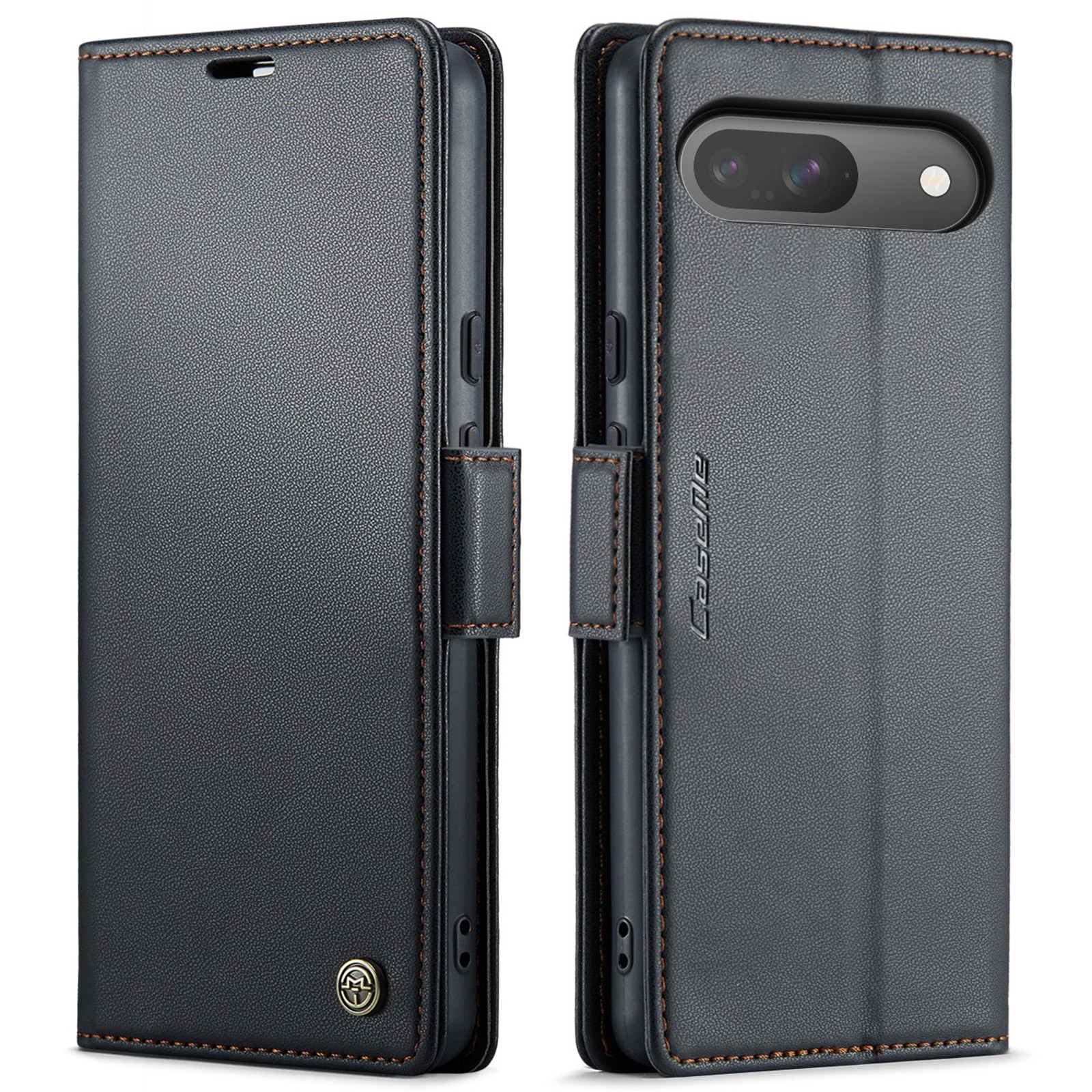 RFID-geschützte Slim Portemonnaie-Hülle Google Pixel 10 Schwarz
