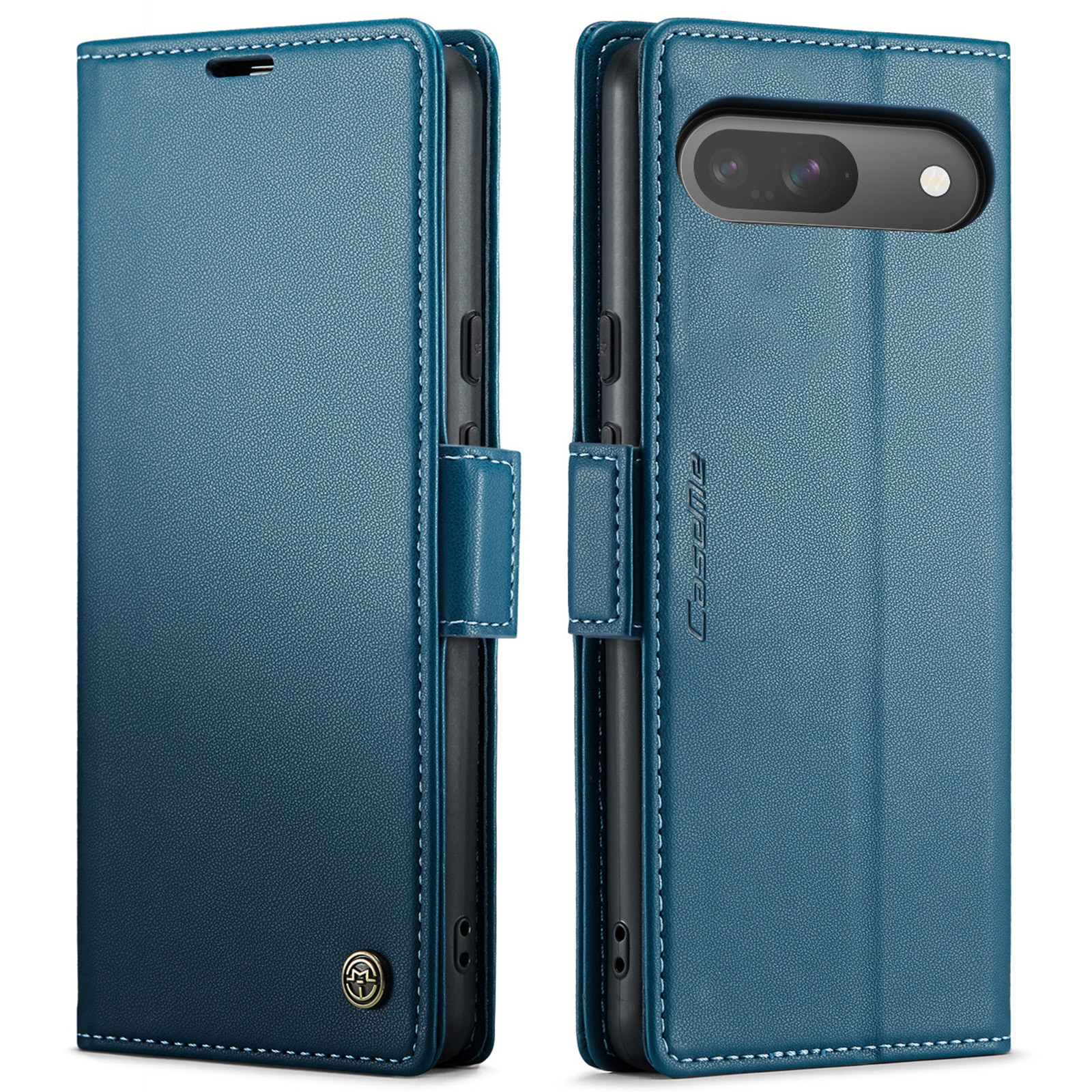 RFID-geschützte Slim Portemonnaie-Hülle Google Pixel 10 Blau