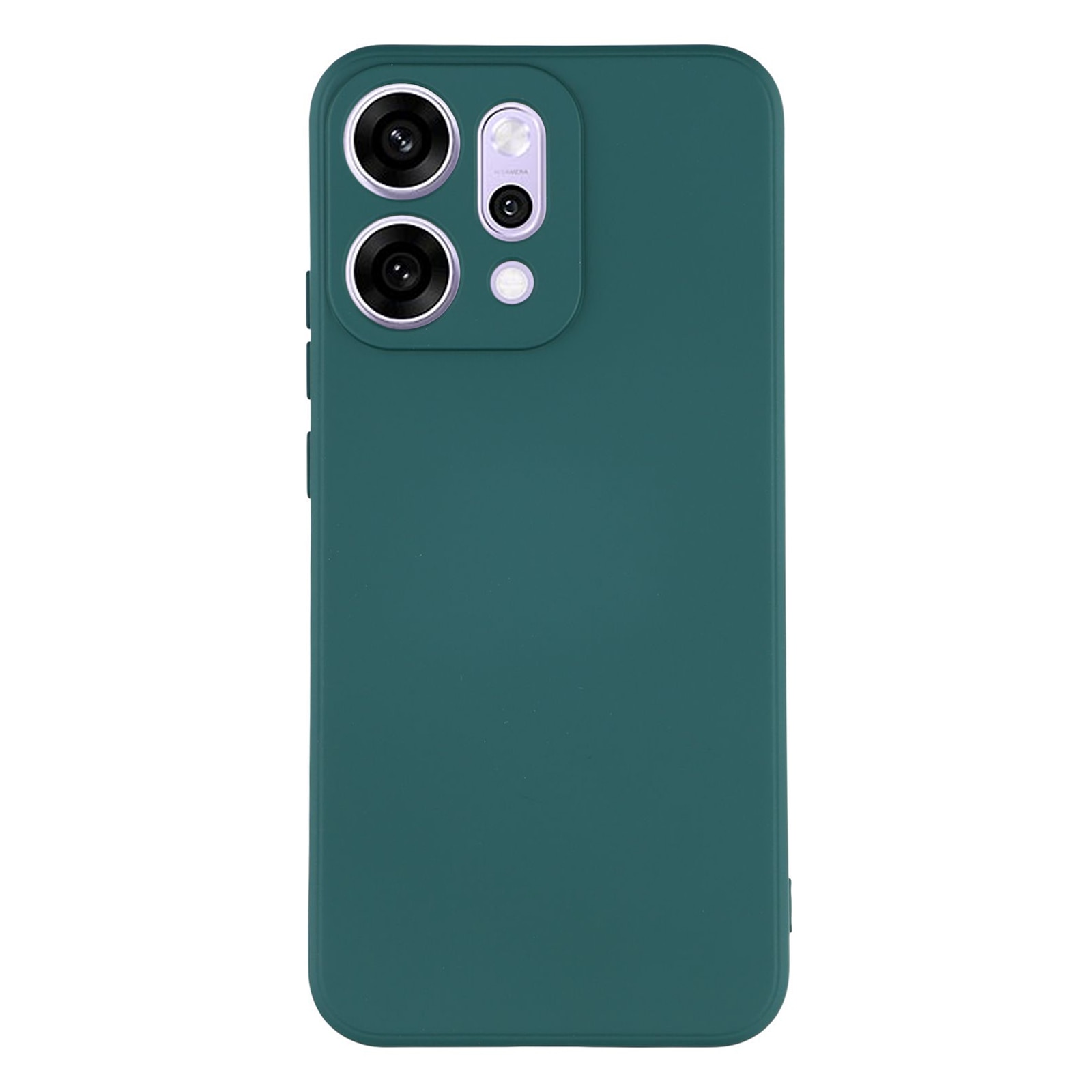 Oppo Reno 14 Stoßfeste TPU-hülle Dunkelgrün