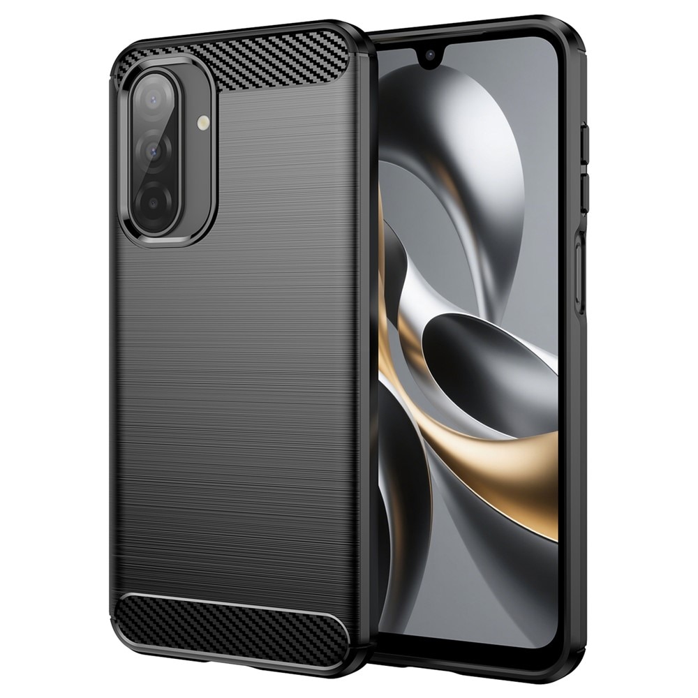 Samsung Galaxy A17 Hülle TPU Brushed Schwarz
