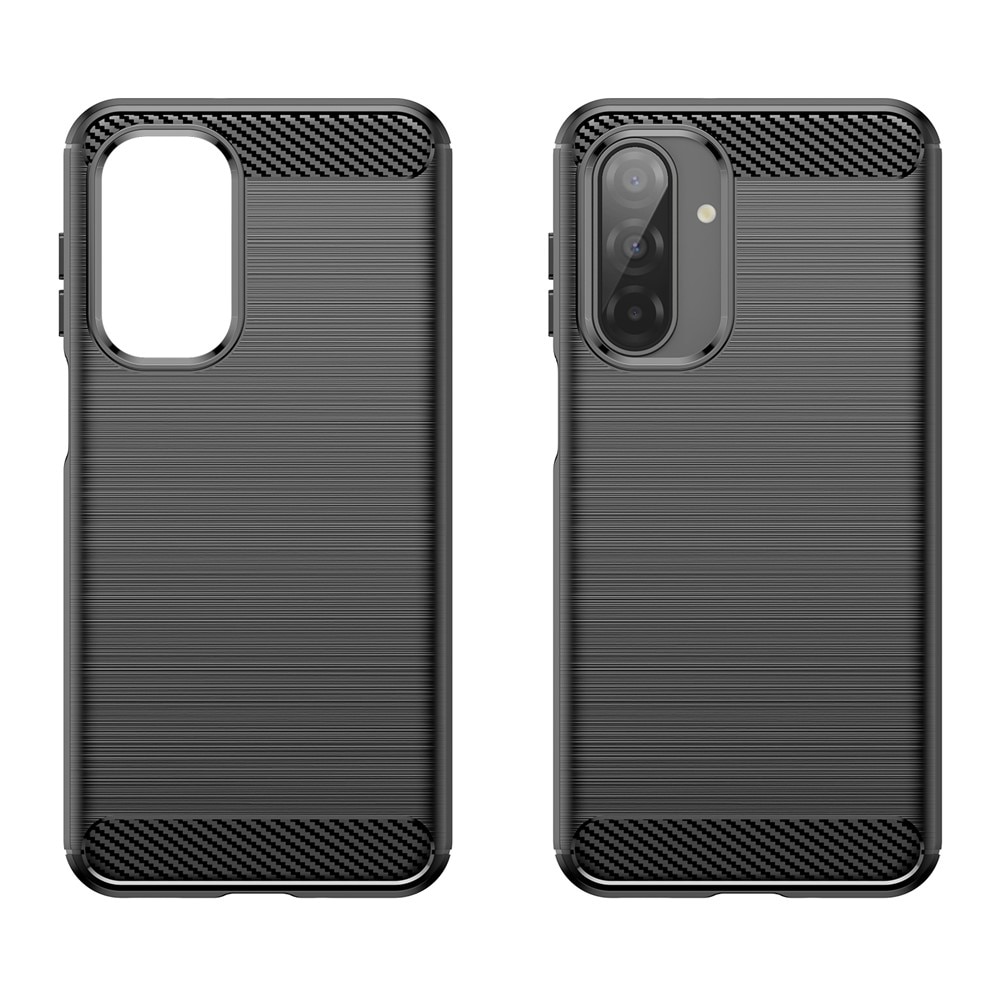 Samsung Galaxy A17 Hülle TPU Brushed Schwarz