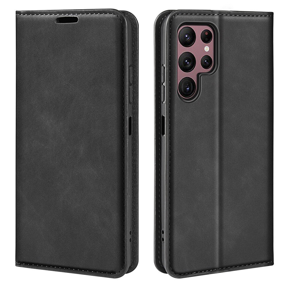 Samsung Galaxy S23 Ultra Slim Handytasche Schwarz