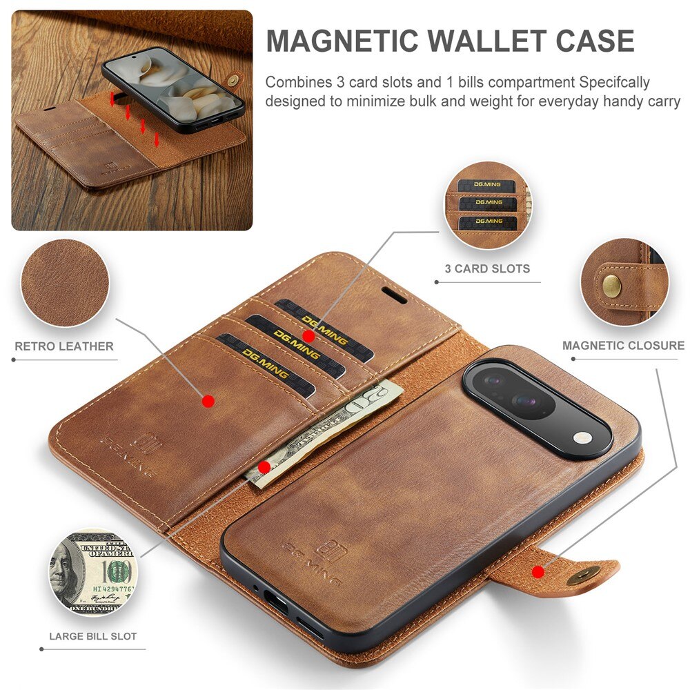 Handytasche Magnetische Google Pixel 10 Cognac
