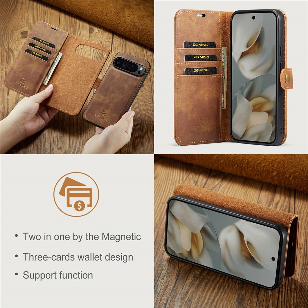 Handytasche Magnetische Google Pixel 10 Pro XL Cognac