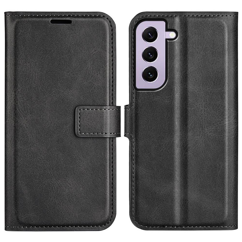 Samsung Galaxy S23 Leather Wallet Black