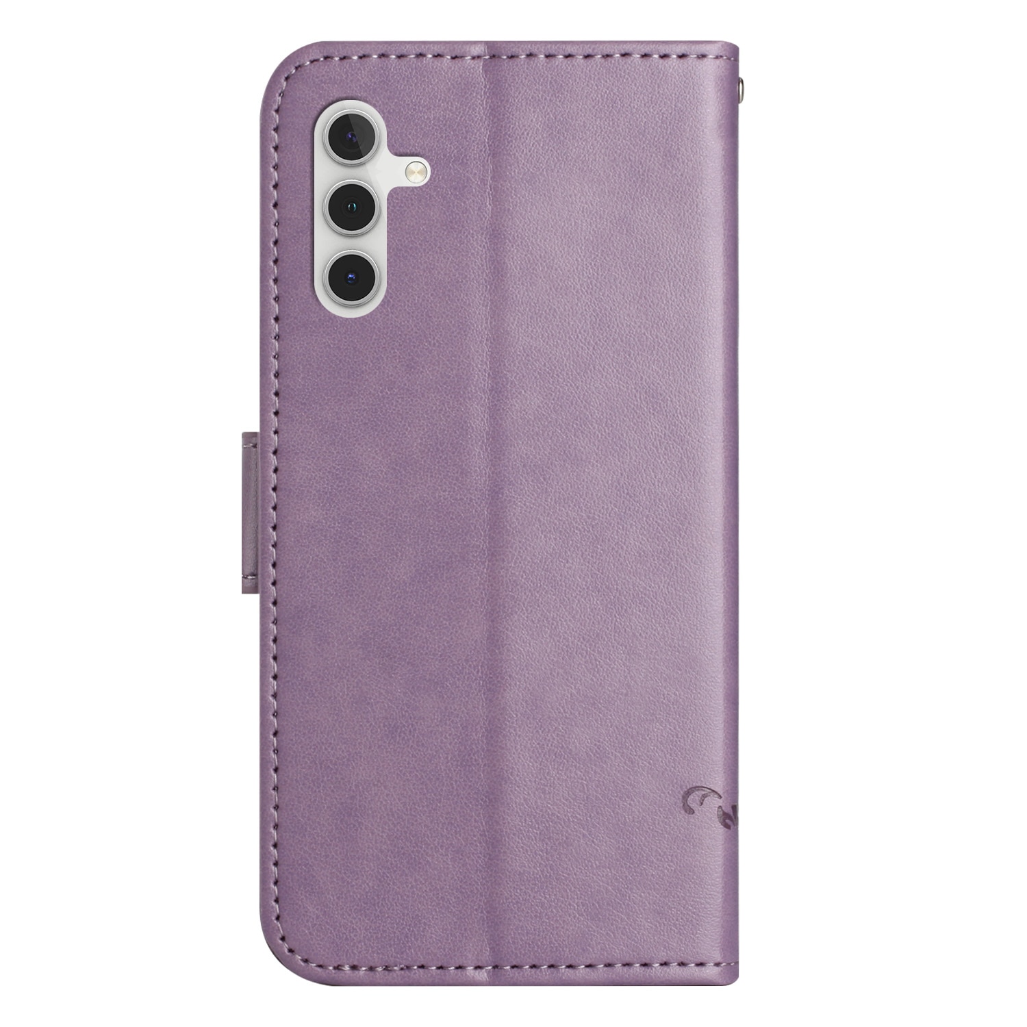 Samsung Galaxy S25 FE Handyhülle mit Schmetterlingsmuster, Lila
