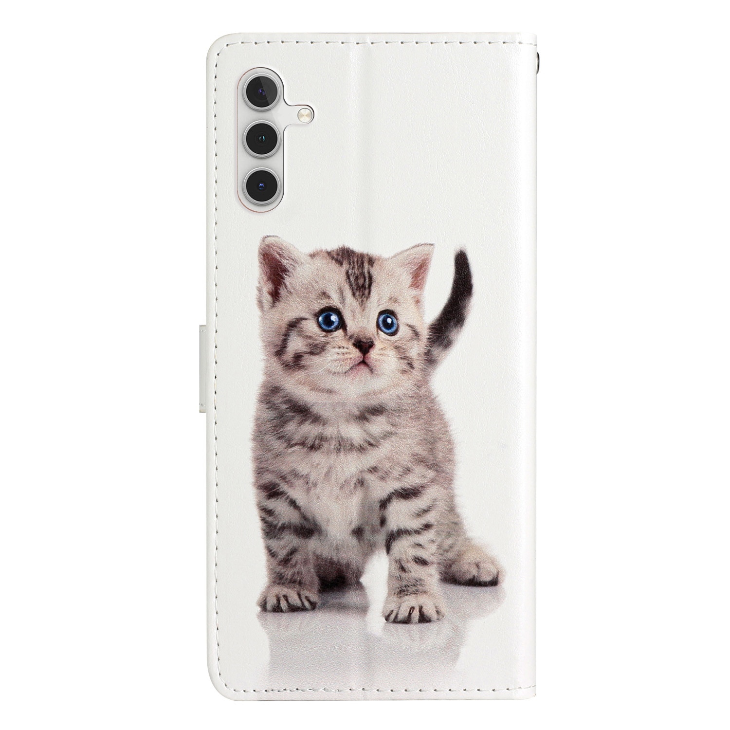 Samsung Galaxy S25 FE Handytasche Kätzchen