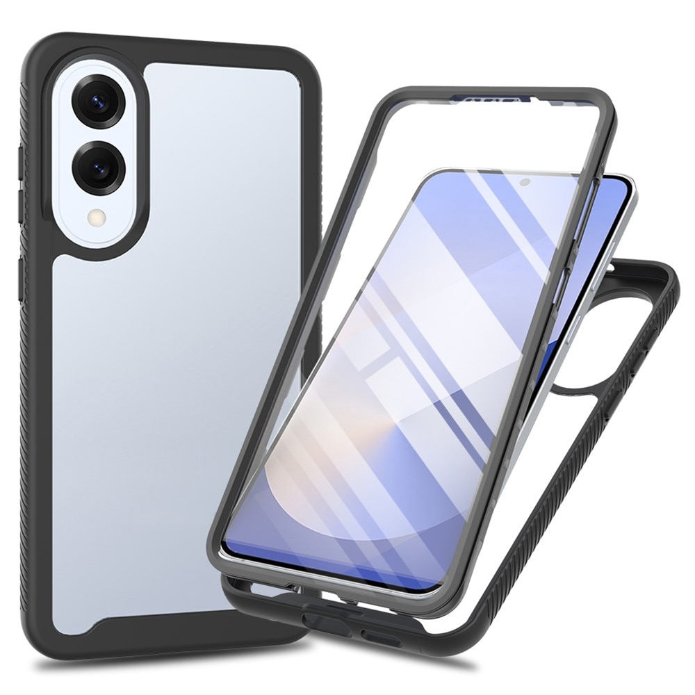 Samsung Galaxy S25 Edge Full Protection Case Schwarz