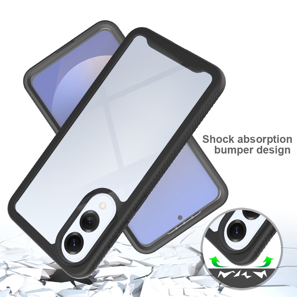 Samsung Galaxy S25 Edge Full Protection Case Schwarz